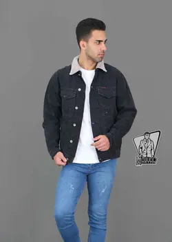 کاپشن جین ذغالی DENIM کد 396 در فروشگاه اینترنتی ونوس مد