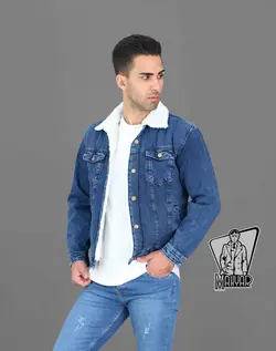 کاپشن جین آبی تیره DENIM کد 394 در فروشگاه انلاین ونوس مد