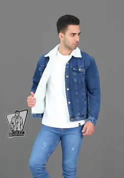 کاپشن جین آبی تیره DENIM کد 394 در فروشگاه انلاین ونوس مد