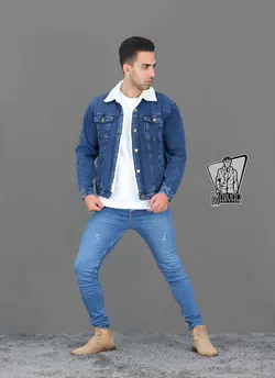 کاپشن جین آبی تیره DENIM کد 394 در فروشگاه انلاین ونوس مد