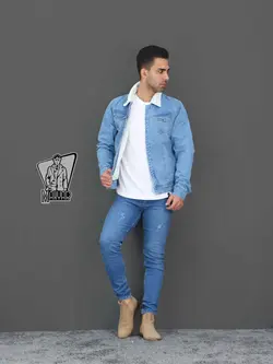 کاپشن جین آبی روشن PAZZO کد 392 درفروشگاه اینترنتی ونوس مد