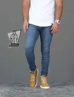 شلوار جین آبی تیره ZARA کد 387 در فروشگاه  انلاین ونوس مد