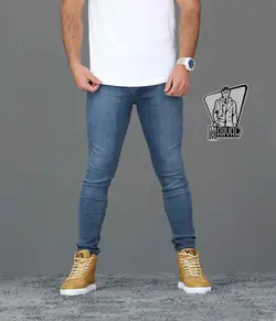 شلوار جین آبی تیره ZARA کد 387 در فروشگاه  انلاین ونوس مد