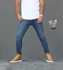 شلوار جین آبی تیره ZARA کد 387 در فروشگاه  انلاین ونوس مد