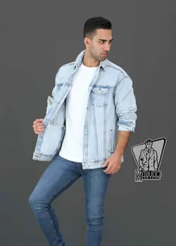 کت جین آبی روشن DENIM کد 386 در فروشگاه اینترنتی ونوس مد