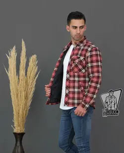 کاپشن چهارخونه پشمی ANKO کد 385 باکیفیت و خاص در ونوس مد