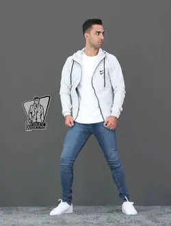 کاپشن کلاهدار NIKE کد 383 شیک و اسپرت در مجموعه ونوس مد