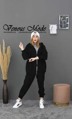 خرید آنلاین ست سویشرت و شلوار مخمل کبریتی کد 867 در ونوس مد