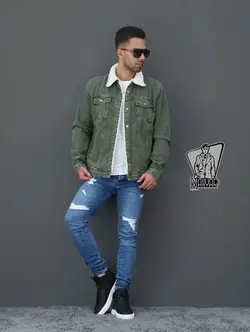 کاپشن جین مردانه DENIM کد 379 درفروشگاه اینترنتی ونوس مد