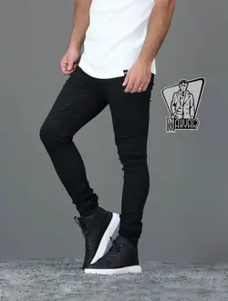 شلوار جین مشکی زاپ دار ZARA کد 377 در فروشگاه ونوس مد