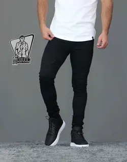 شلوار جین مشکی زاپ دار ZARA کد 377 در فروشگاه ونوس مد