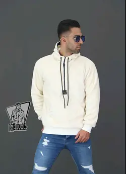 هودی تدی کلاه دار OFF WHITE کد 373 در فروشگاه ونوس مد