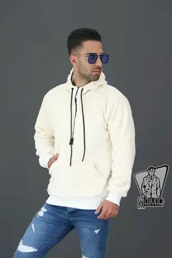 هودی تدی کلاه دار OFF WHITE کد 373 در فروشگاه ونوس مد