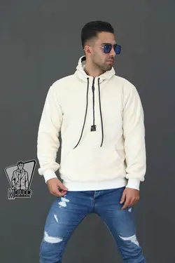 هودی تدی کلاه دار OFF WHITE کد 373 در فروشگاه ونوس مد