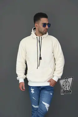 هودی تدی کلاه دار OFF WHITE کد 373 در فروشگاه ونوس مد