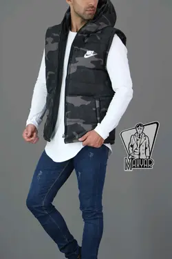 پافر کوتاه چریکی NIKE کد 372 سبک و راحت درفروشگاه ونوس مد