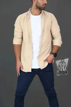 پیراهن کبریتی مردانه POLO کد 349شیک و راحت بامجموعه ونوس مد