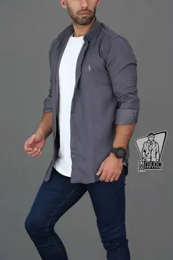 پیراهن کبریتی مردانه POLO کد 349شیک و راحت بامجموعه ونوس مد