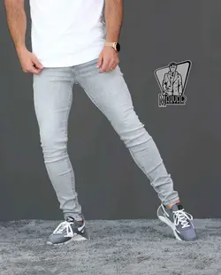 شلوار جین طوسی روشن ZARA کد 341شیک و خاص در مجموعه ونوس مد