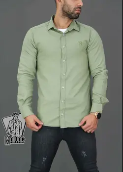 پیراهن مردانه آستین بلند RITON کد 342 شیک و کلاسیک ونوس مد