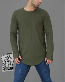 تیشرت لانگ آستین انگشتی کد 340 شیک و خاص در مجموعه ونوس مد