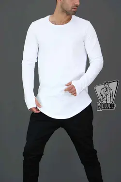 تیشرت لانگ آستین انگشتی کد 340 شیک و خاص در مجموعه ونوس مد