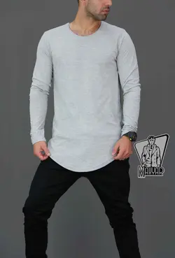 تیشرت لانگ آستین انگشتی کد 340 شیک و خاص در مجموعه ونوس مد