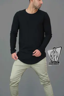 تیشرت لانگ آستین انگشتی کد 340 شیک و خاص در مجموعه ونوس مد