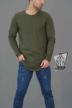 تیشرت لانگ آستین انگشتی کد 340 شیک و خاص در مجموعه ونوس مد