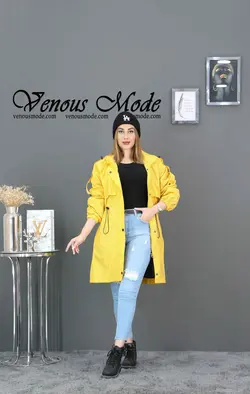 خرید آنلاین و حضوری بارانی شنل دار کد 808 در فروشگاه ونوس مد