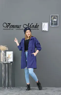 خرید آنلاین و حضوری بارانی شنل دار کد 808 در فروشگاه ونوس مد