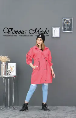 خرید آنلاین و حضوری بارانی شنل دار کد 808 در فروشگاه ونوس مد