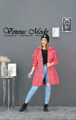 خرید آنلاین و حضوری بارانی شنل دار کد 808 در فروشگاه ونوس مد