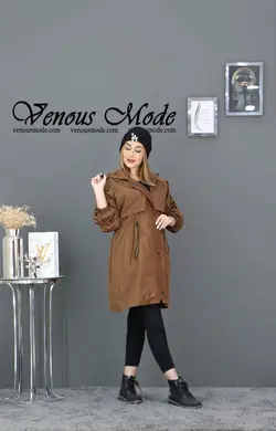 خرید آنلاین و حضوری بارانی شنل دار کد 808 در فروشگاه ونوس مد