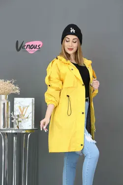 خرید آنلاین و حضوری بارانی شنل دار کد 808 در فروشگاه ونوس مد