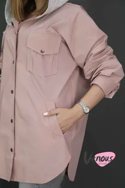 خرید اینترنتی و حضوری سویشرت بارانی کلاه دار کد 796 ونوس مد