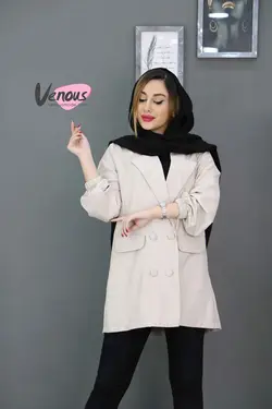 خرید آنلاین و حضوری مانتو کتی میکرو دکمه بوکه کد 790 در ونوس