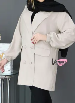 خرید آنلاین و حضوری مانتو کتی میکرو دکمه بوکه کد 790 در ونوس