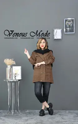 خرید آنلاین و حضوری مانتو سوییت کتی شش دکمه کد 786 در ونوسمد