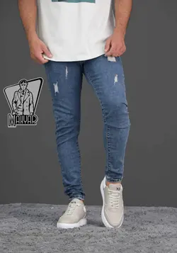 شلوار جین زاپ دار کد 262 شیک و جذاب درفروشگاه انلاین ونوس مد