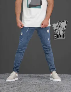 شلوار جین زاپ دار کد 262 شیک و جذاب درفروشگاه انلاین ونوس مد