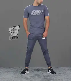 ست تیشرت و شلوار نیوبالانس کد 256 خرید انواع ست های مردانه