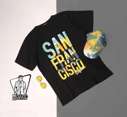 تیشرت سایز بزرگ SANFRANCISCO کد 230 شیک و خاص با ونوس مد