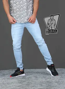 شلوار جین آبی یخی کد 224 شیک و با کیفیت درفروشگاه ونوس مد