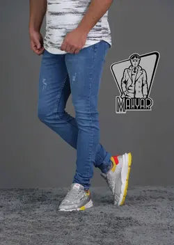 شلوار جین زاپ دار کد 208 شیک و خوش استایل با فروشگاه ونوس مد