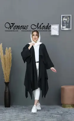 خرید آنلاین و حضوری مانتو حریر میله ای آماندا کد 559 در ونوس