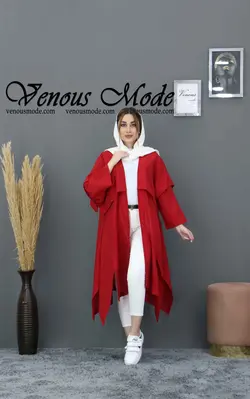 خرید آنلاین و حضوری مانتو حریر میله ای آماندا کد 559 در ونوس