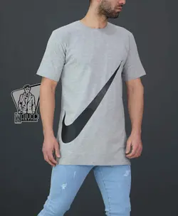 تیشرت لانگ نایک کد 127 از جنس پارچه نخ پنبه بسیار راحت و شیک