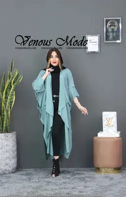 خرید اینترنتی و حضوری مانتو بلند بغل دکمه با پارچه خنک کریشه