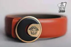 خرید اینترنتی کمربند قهوه ای VERSACE کد 118 | فروشگاه اینترنتی ونوس مد